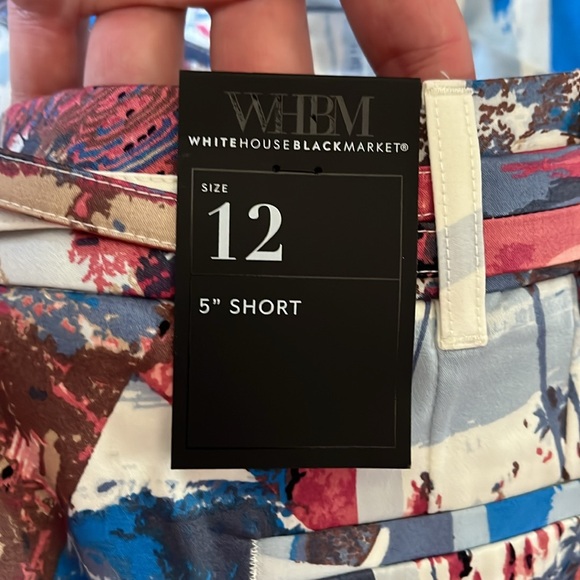 NWT White House Black Market Short / Size 12 / Multi Color / New - Picture 5 of 7